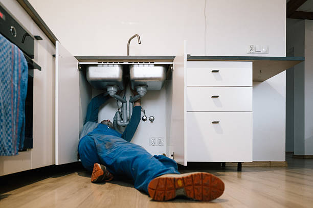 Professional Plumbing technician working in Vincentown, NJ